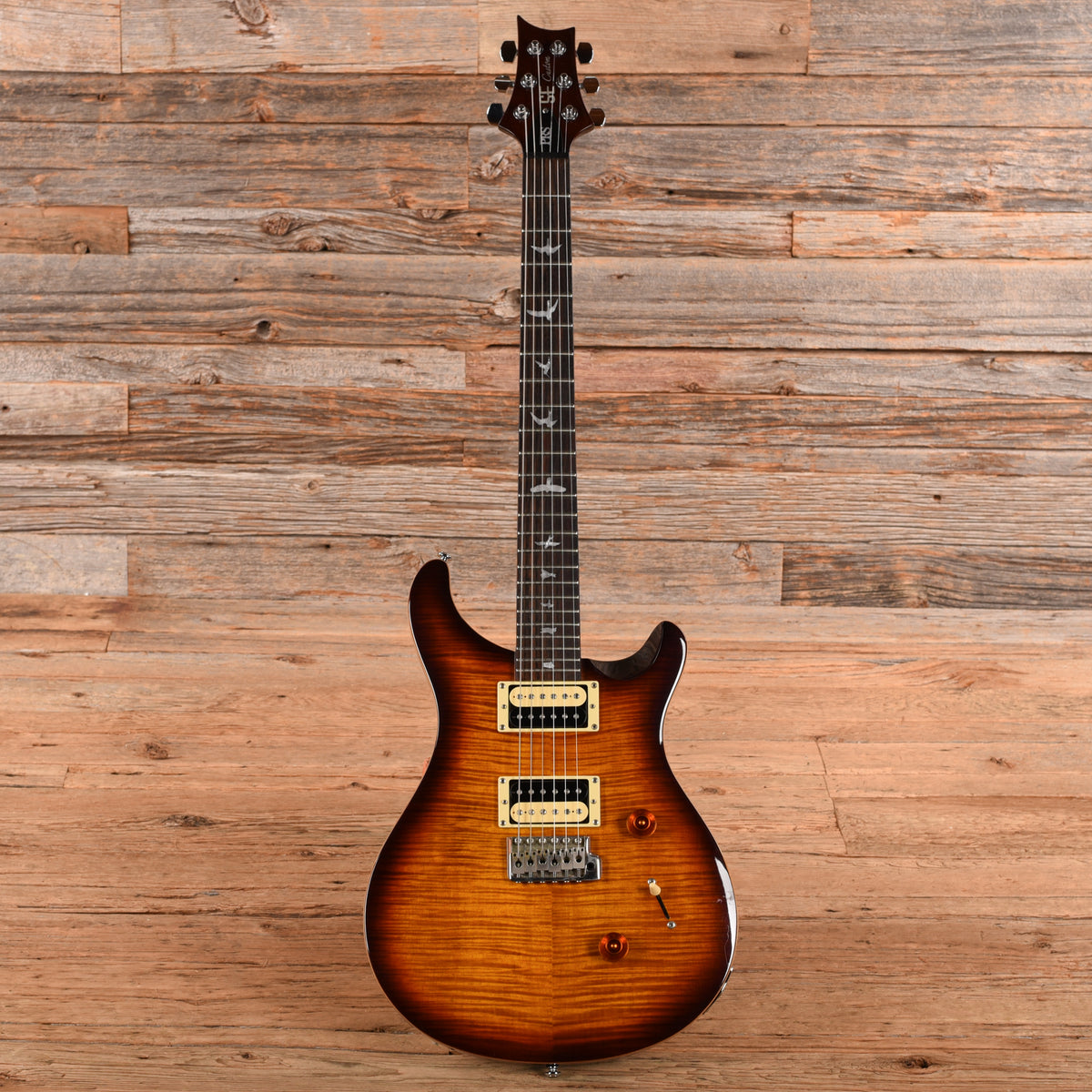 PRS SE Custom 24 Orange Flame 2013 Electric Guitars