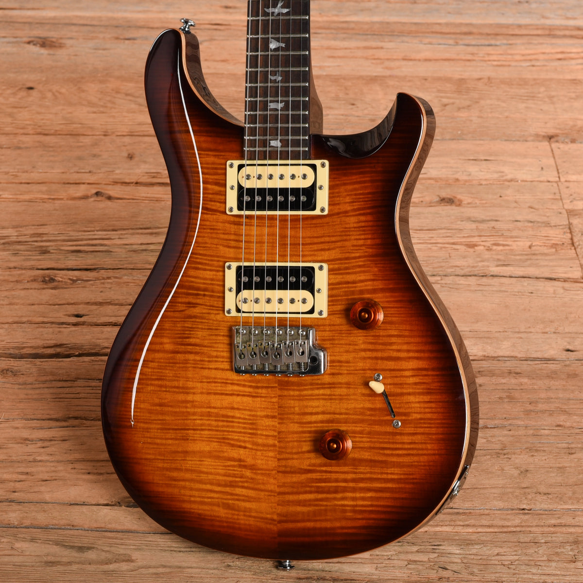 PRS SE Custom 24 Orange Flame 2013 Electric Guitars