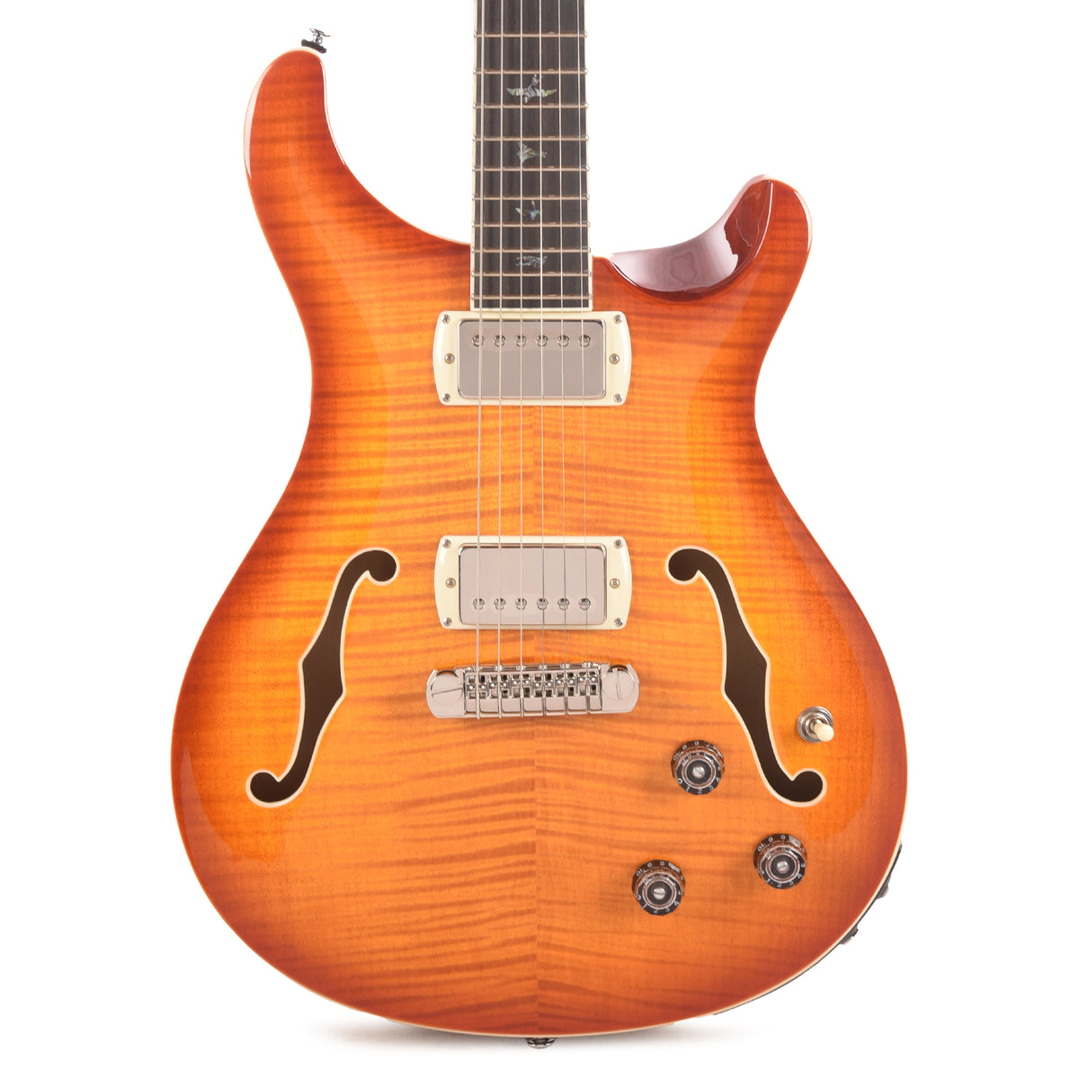 PRS SE Hollowbody II Piezo Vintage Sunburst Electric Guitars