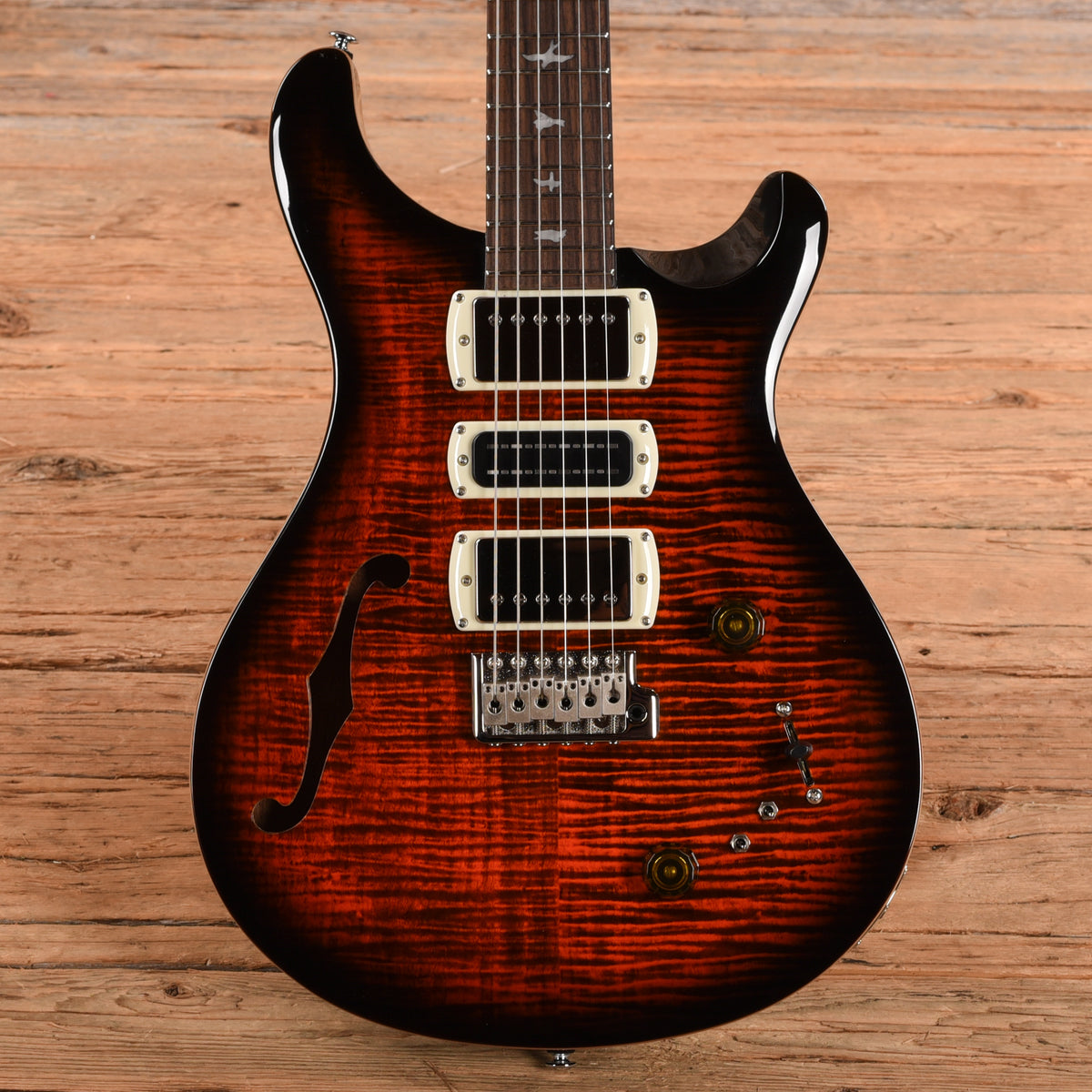 PRS SE Special Semi-hollow Amberburst 2026 Electric Guitars