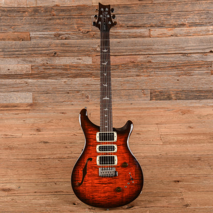PRS SE Special Semi-Hollow Orange Tiger Smokeburst 2025 Electric Guitars