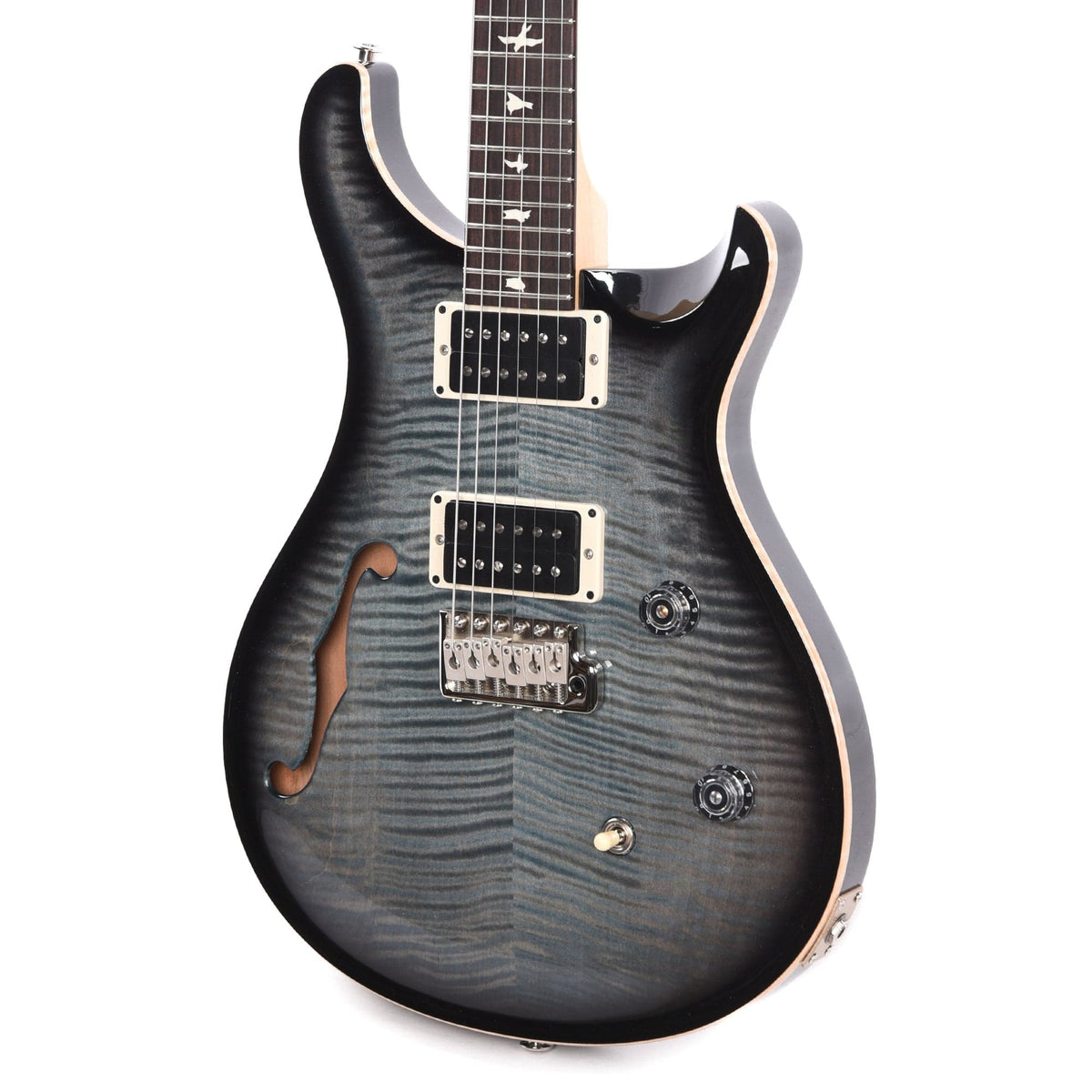 PRS CE 24 Semi-Hollow Faded Blue Smokeburst Electric Guitars / Semi-Hollow