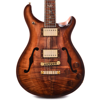 PRS Private Stock #10451 McCarty 594 Hollowbody II Figured Koa Natural Smoked Burst w/Figured Mahogany Neck & Cocobolo Fingerboard Electric Guitars / Semi-Hollow