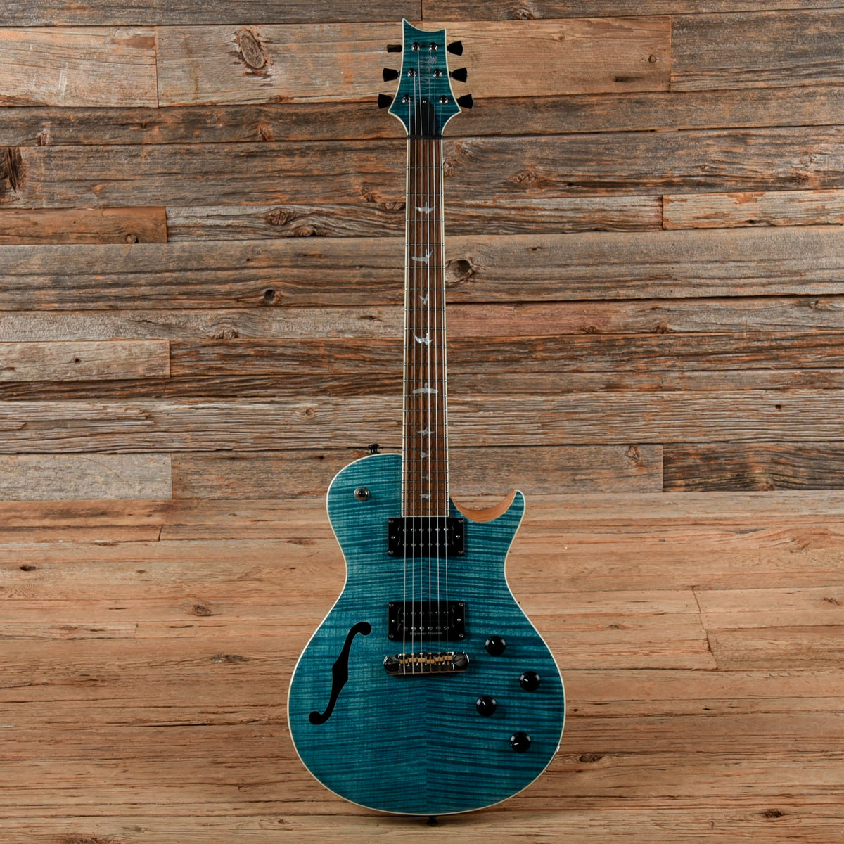 PRS SE Zach Myers Myers Blue 2021 Electric Guitars / Semi-Hollow