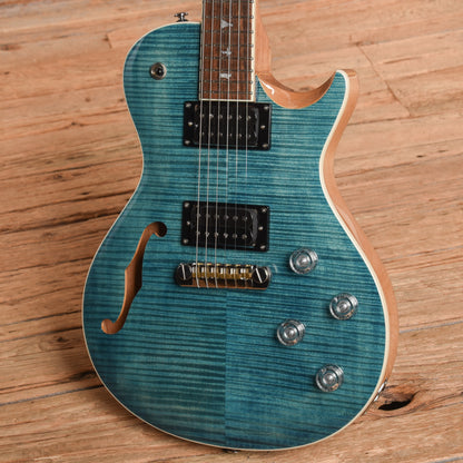 PRS SE Zach Myers Myers Blue Electric Guitars / Semi-Hollow