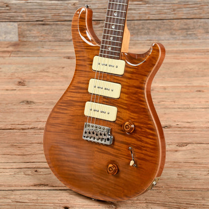 PRS Custom 22 Soapbar 10-Top w/Moons Amber 1999 Electric Guitars / Solid Body