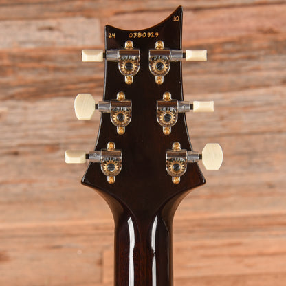 PRS DGT David Grissom Tremolo Signature 10-Top Black Gold Warp Burst 2024 Electric Guitars / Solid Body