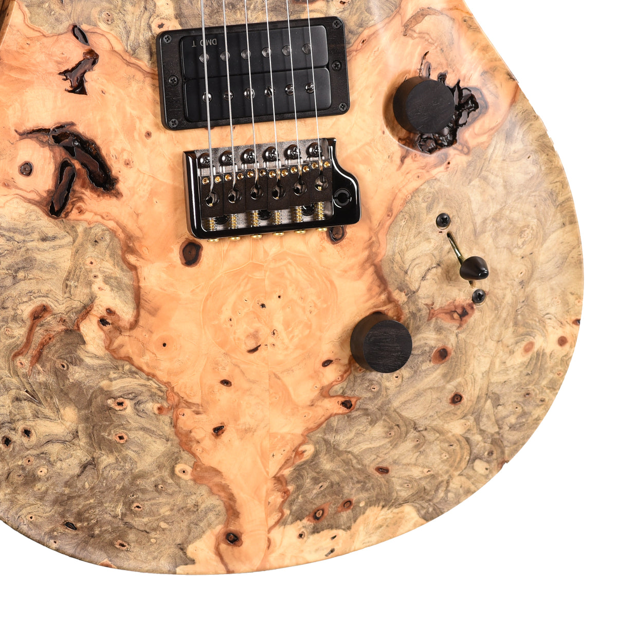 PRS Private Stock #12222 Custom 24 Poplar Burl/Black Limba Natural w/Black Limba Neck Electric Guitars / Solid Body