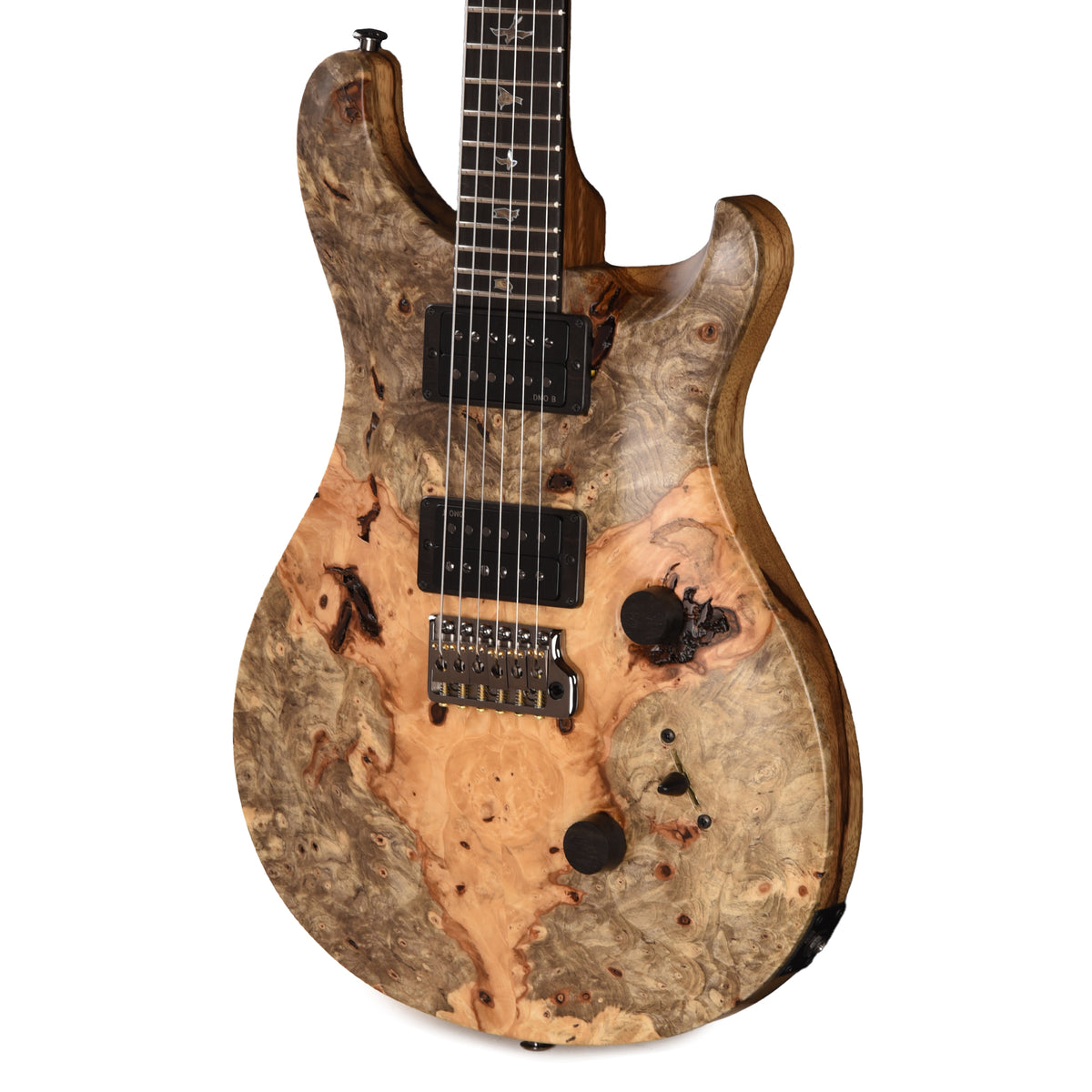 PRS Private Stock #12222 Custom 24 Poplar Burl/Black Limba Natural w/Black Limba Neck Electric Guitars / Solid Body