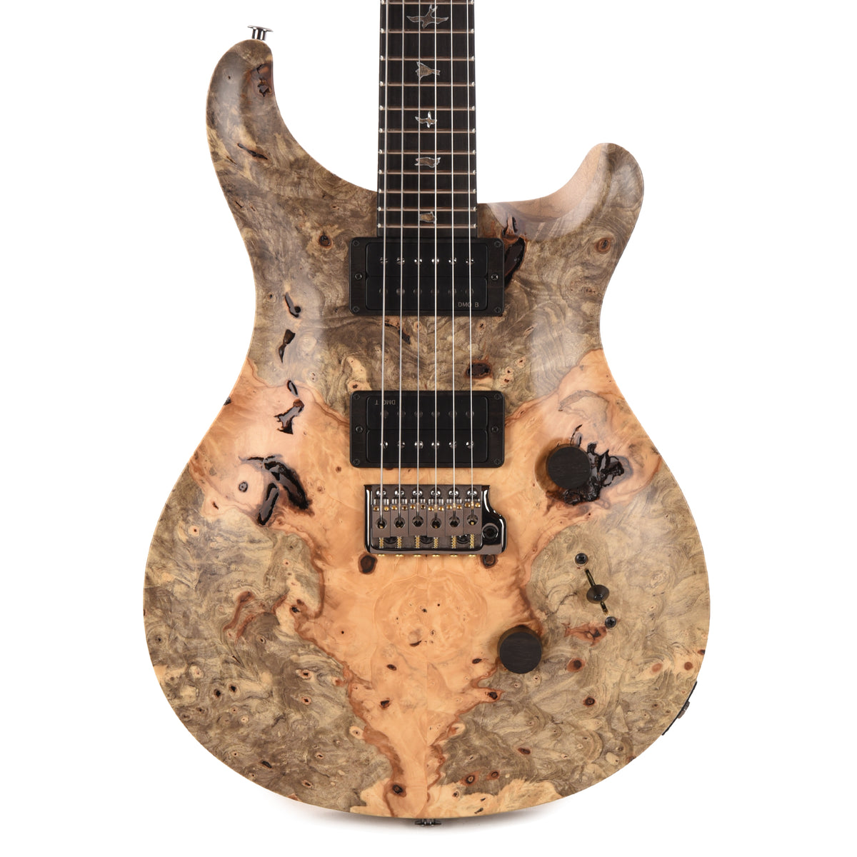 PRS Private Stock #12222 Custom 24 Poplar Burl/Black Limba Natural w/Black Limba Neck Electric Guitars / Solid Body