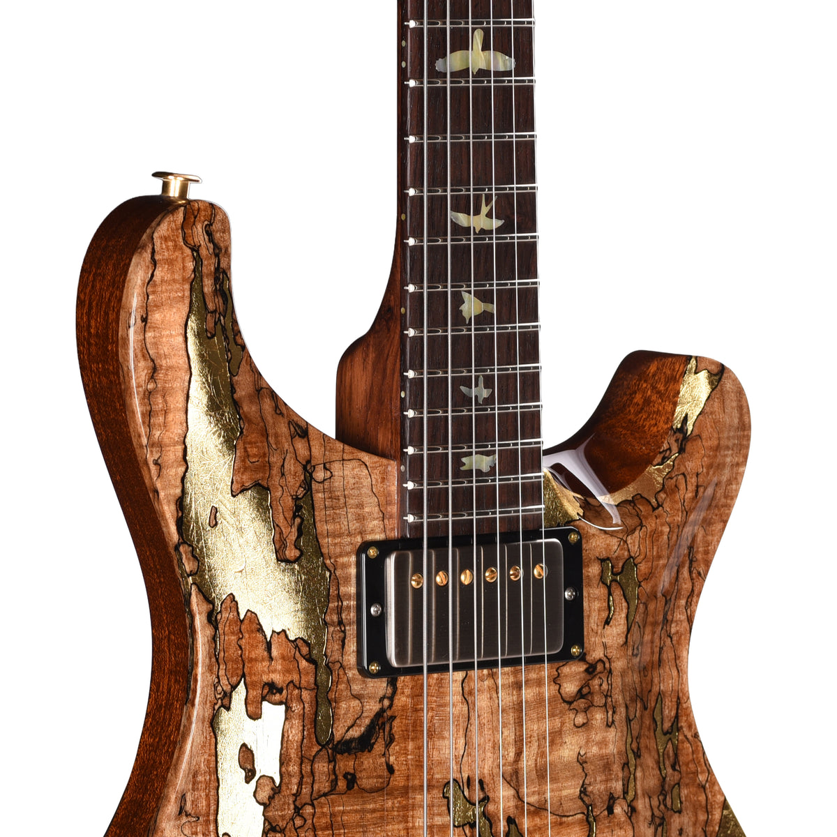 PRS Private Stock #12231 DGT Spalted Maple/African Mahogany Natural w/Gold Leaf Paint & Hormigo Neck Electric Guitars / Solid Body