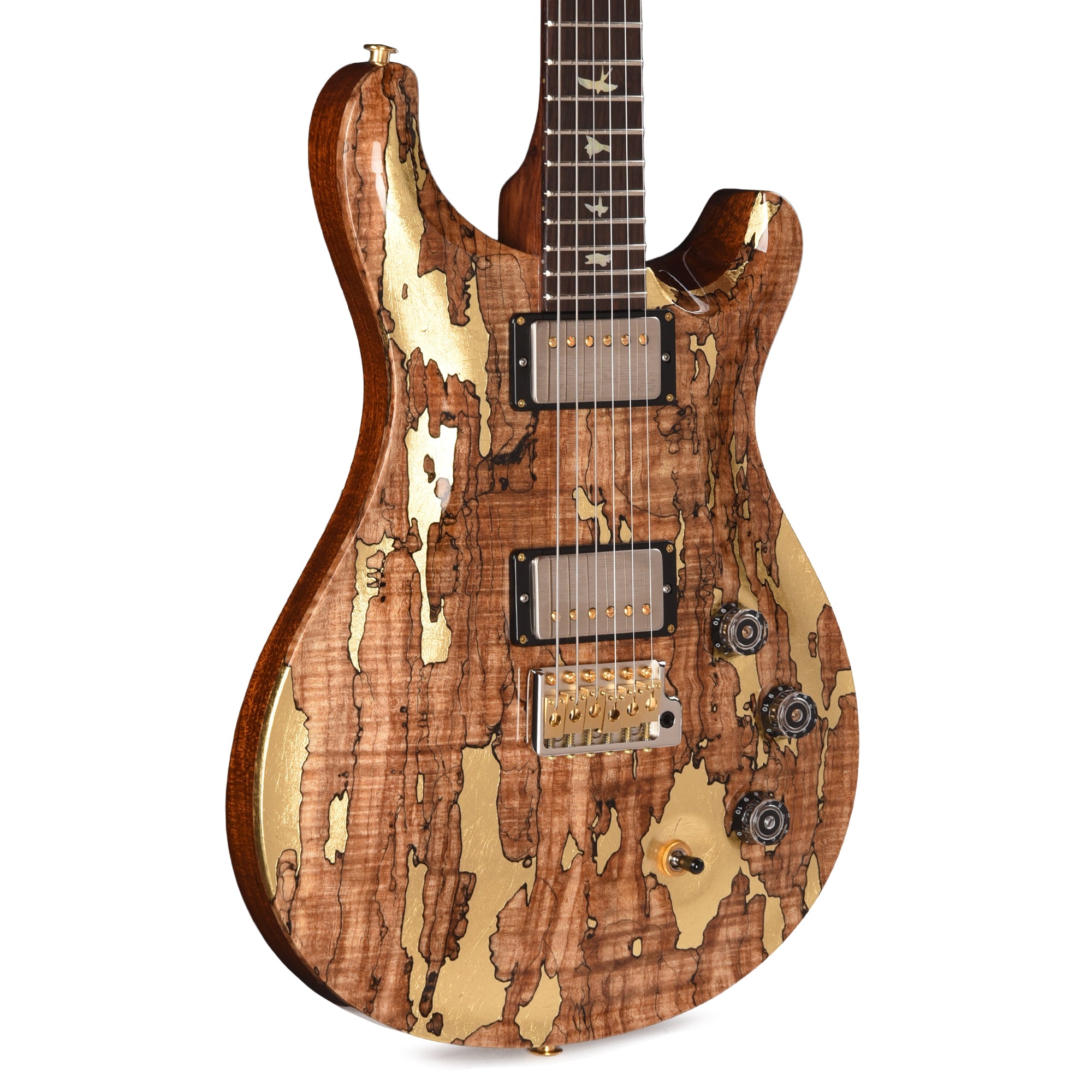 PRS Private Stock #12231 DGT Spalted Maple/African Mahogany Natural w/Gold Leaf Paint & Hormigo Neck Electric Guitars / Solid Body