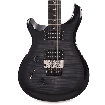 PRS SE Custom 24 "Floyd" LEFTY Charcoal Burst Electric Guitars / Solid Body