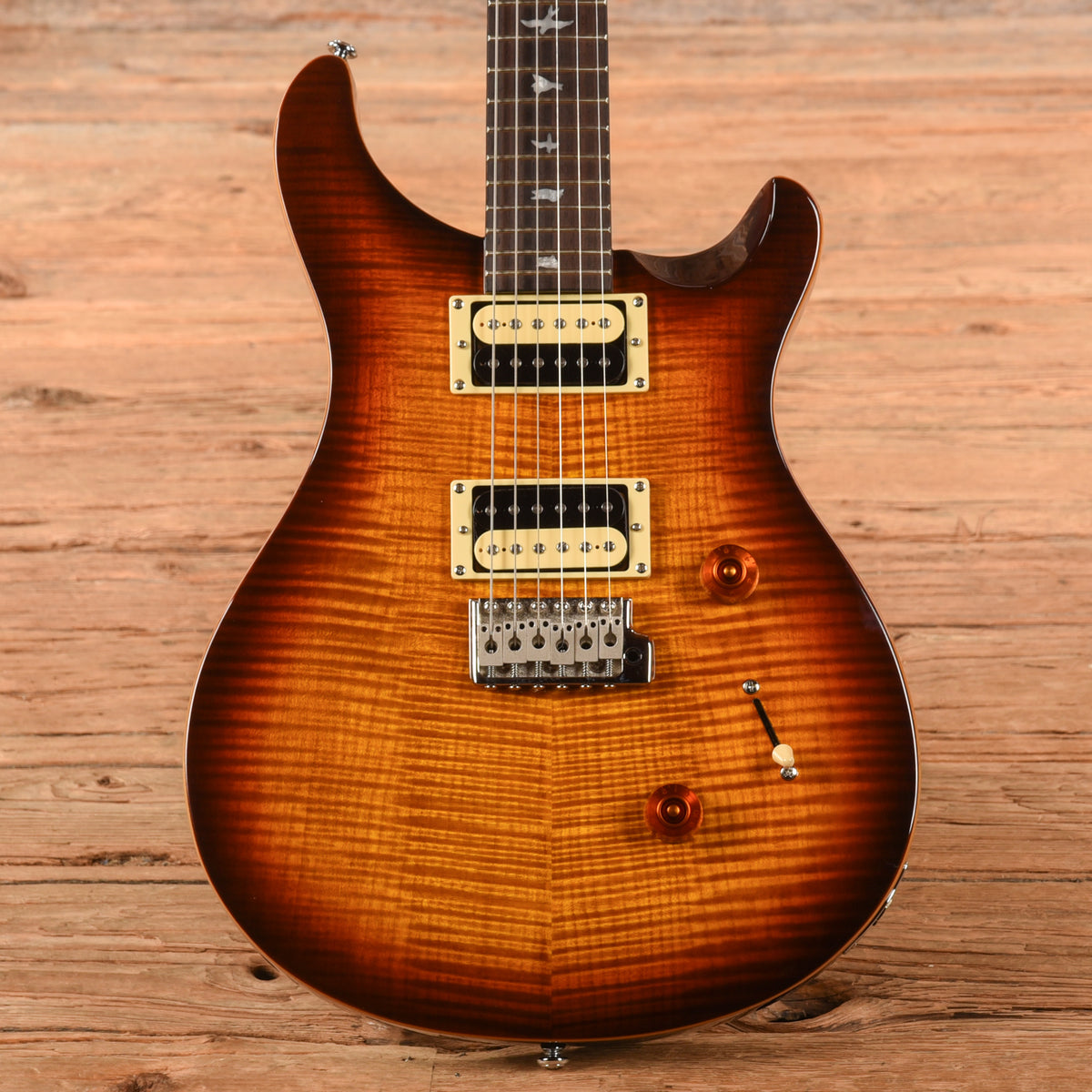 PRS SE Custom 24 Sunburst 2014 Electric Guitars / Solid Body