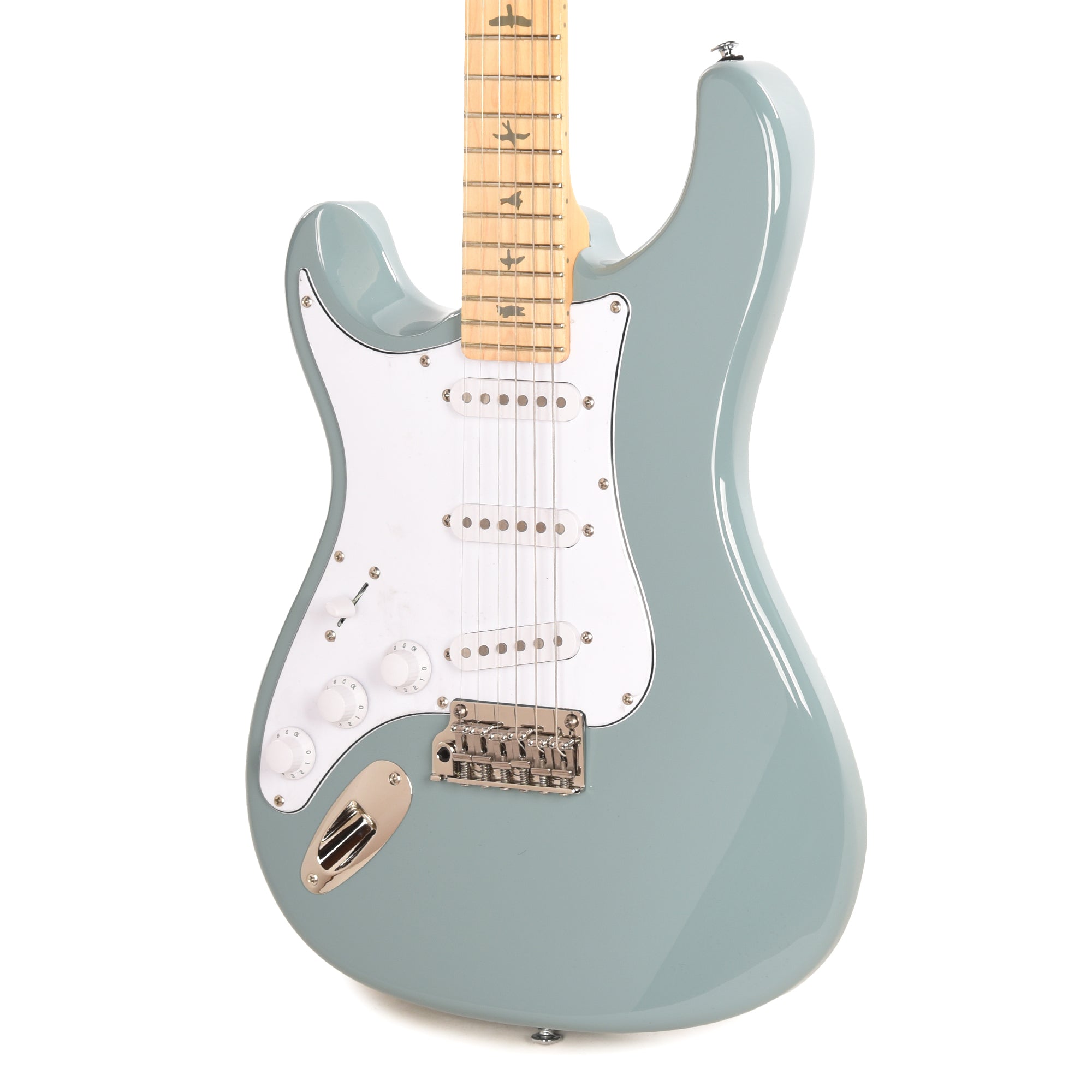 PRS SE Silver Sky Maple LEFTY Stone Blue Electric Guitars / Solid Body