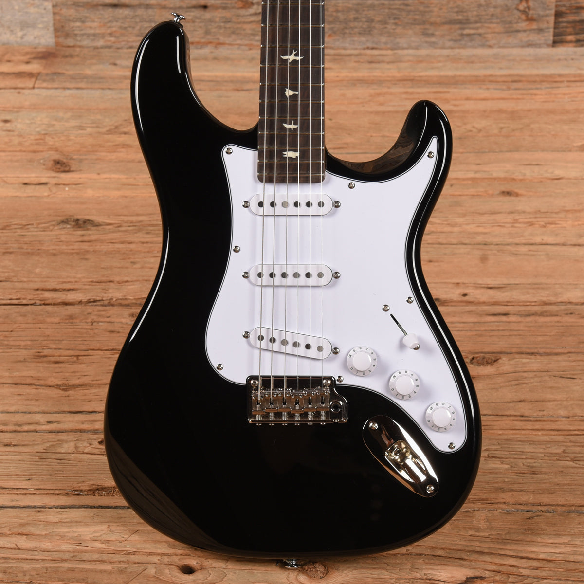 PRS SE Silver Sky Piano Black Electric Guitars / Solid Body