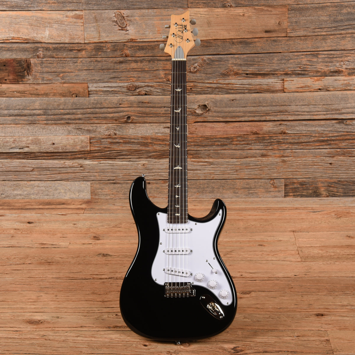 PRS SE Silver Sky Piano Black Electric Guitars / Solid Body
