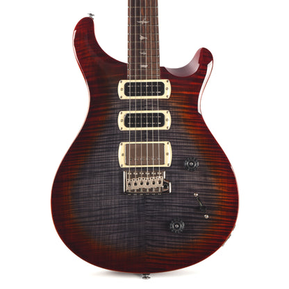 PRS SE Studio Charcoal Cherry Burst Electric Guitars / Solid Body