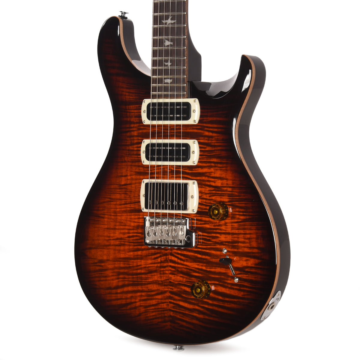 PRS SE Studio Orange Tiger Smokeburst Electric Guitars / Solid Body