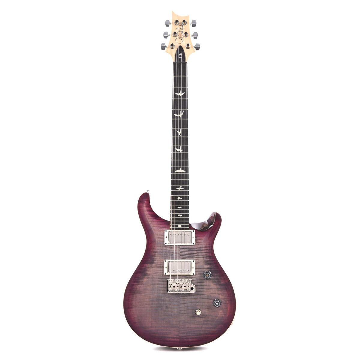 PRS Special Run CE 24 Faded Gray Black Purple Burst w/Ebony Fingerboard & 57/08 Humbuckers Electric Guitars / Solid Body