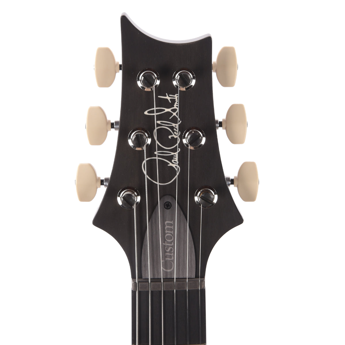 PRS Wood Library Custom 24 Fat Back 10-Top Flame Aquableux Purple Burst w/Figured Stained Neck & African Blackwood Fingerboard Electric Guitars / Solid Body