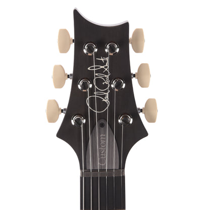 PRS Wood Library Custom 24 Fat Back 10-Top Flame Aquableux Purple Burst w/Figured Stained Neck & African Blackwood Fingerboard Electric Guitars / Solid Body