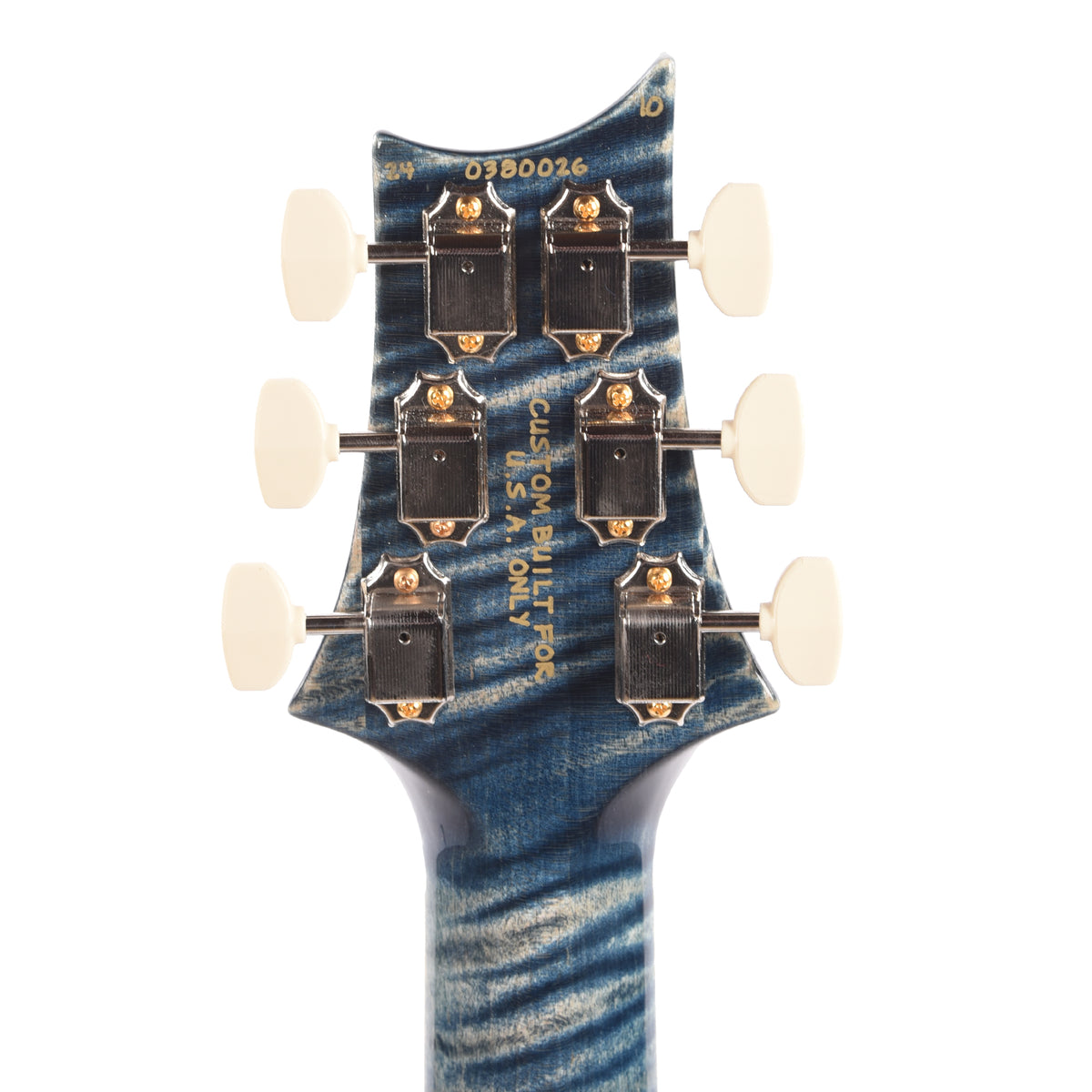 PRS Wood Library McCarty 594 10-Top Flame Faded Whale Blue w/Figured Stained Maple Neck & Brazilian Rosewood Fingerboard Electric Guitars / Solid Body