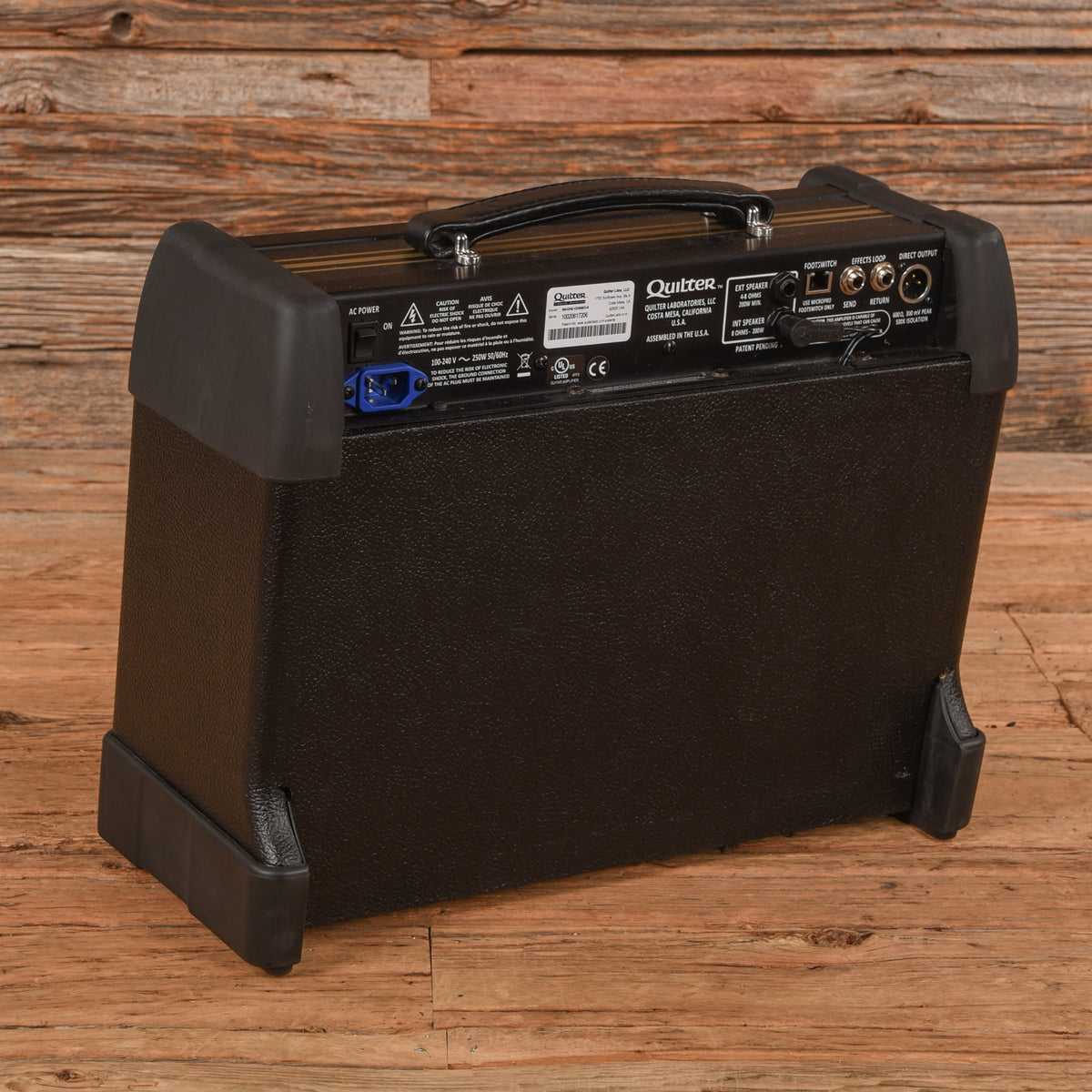 Quilter Labs MicroPro Mach 2 200-Watt 1x12" Guitar Combo Amp w/ 6-Button Footswitch Amplifiers
