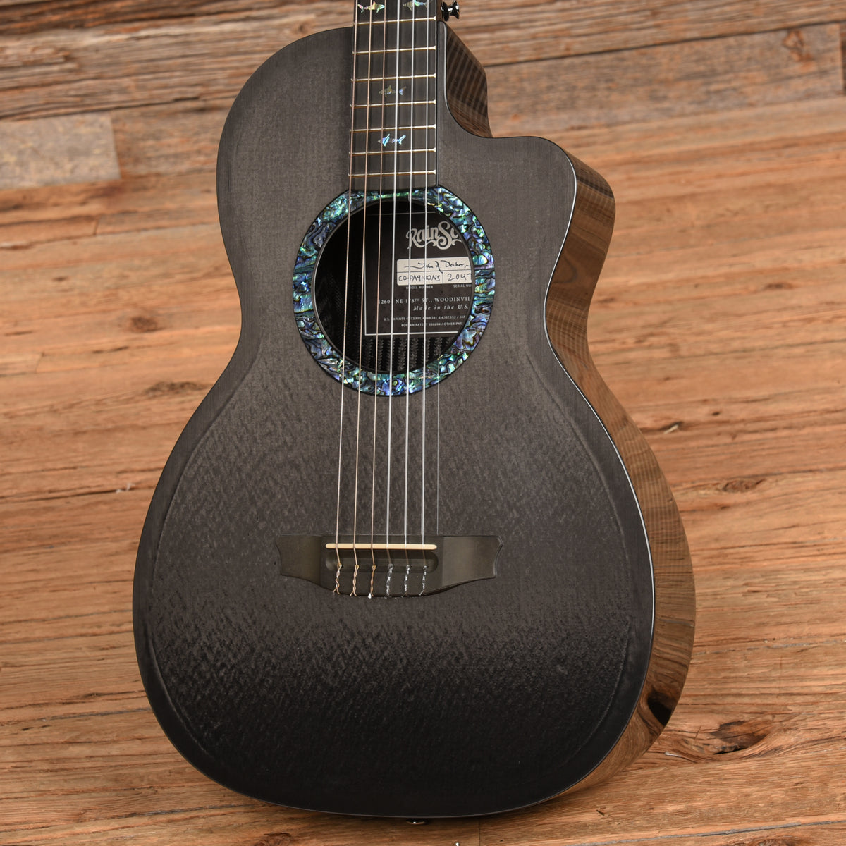 Rainsong CO-PA9100NS Carbon Fiber 2022 Acoustic Guitars / Classical