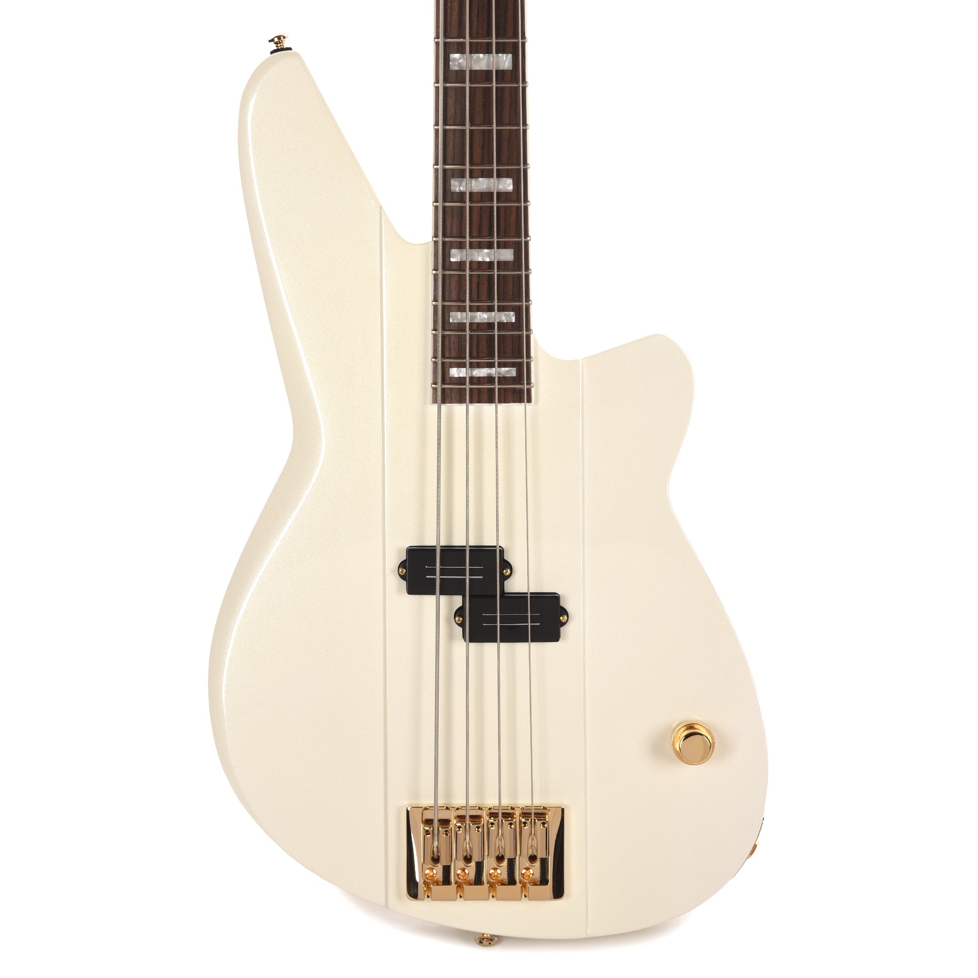 Reverend Meshell Ndegeocello Fellowship Bass Guitar Pearl White Bass Guitars / 4-String