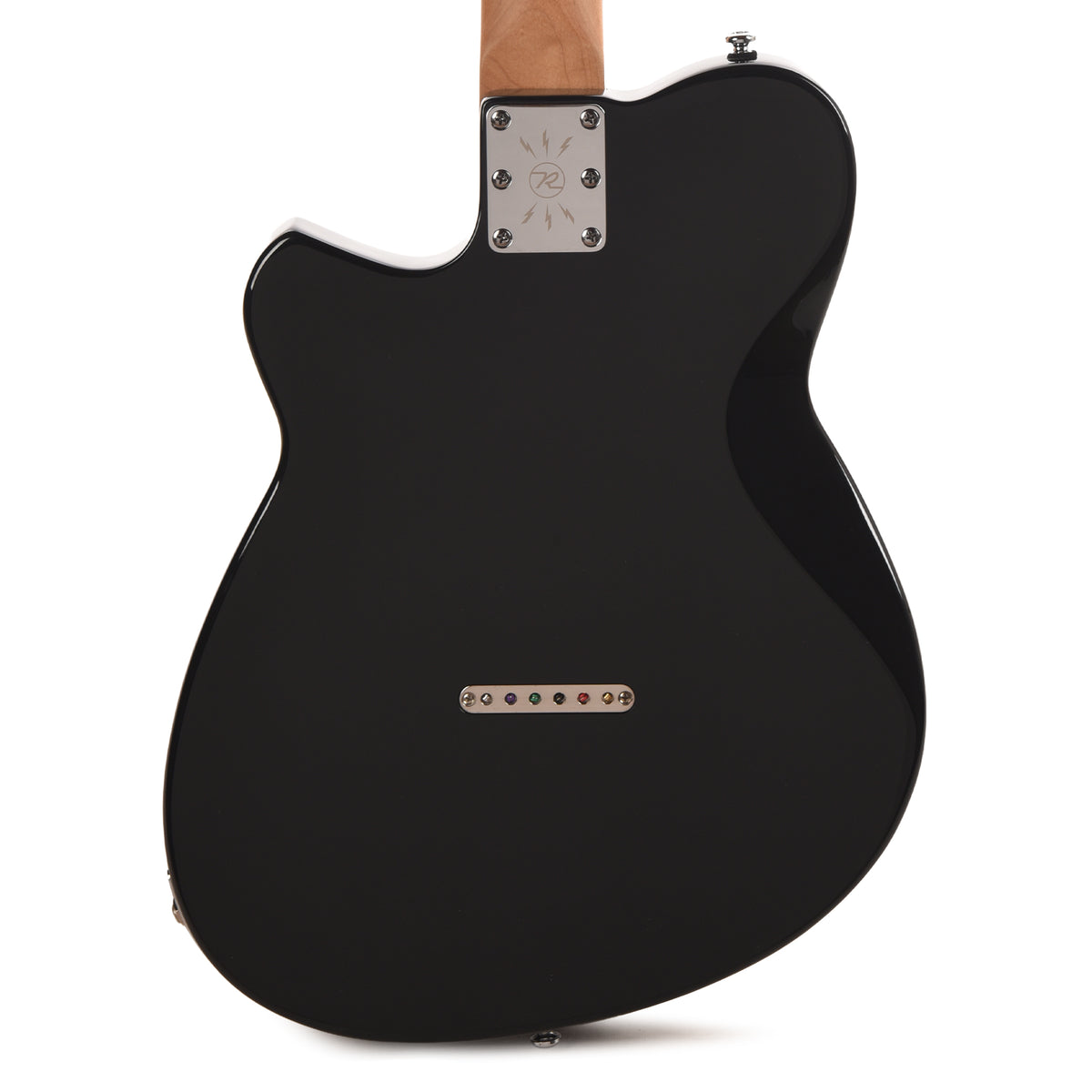 Reverend Charger JR Electric Guitar Midnight Black Electric Guitars