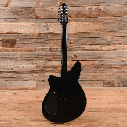 Reverend Airwave 12-String Black Electric Guitars / Semi-Hollow