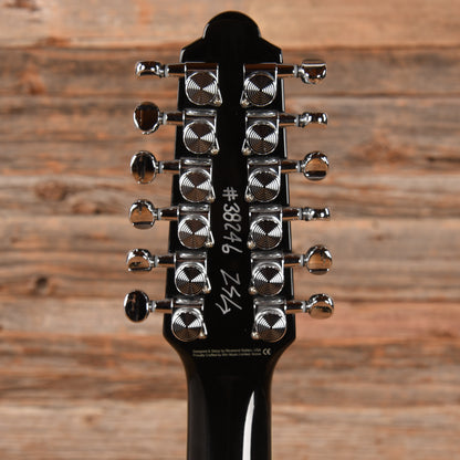 Reverend Airwave 12-String Black Electric Guitars / Semi-Hollow
