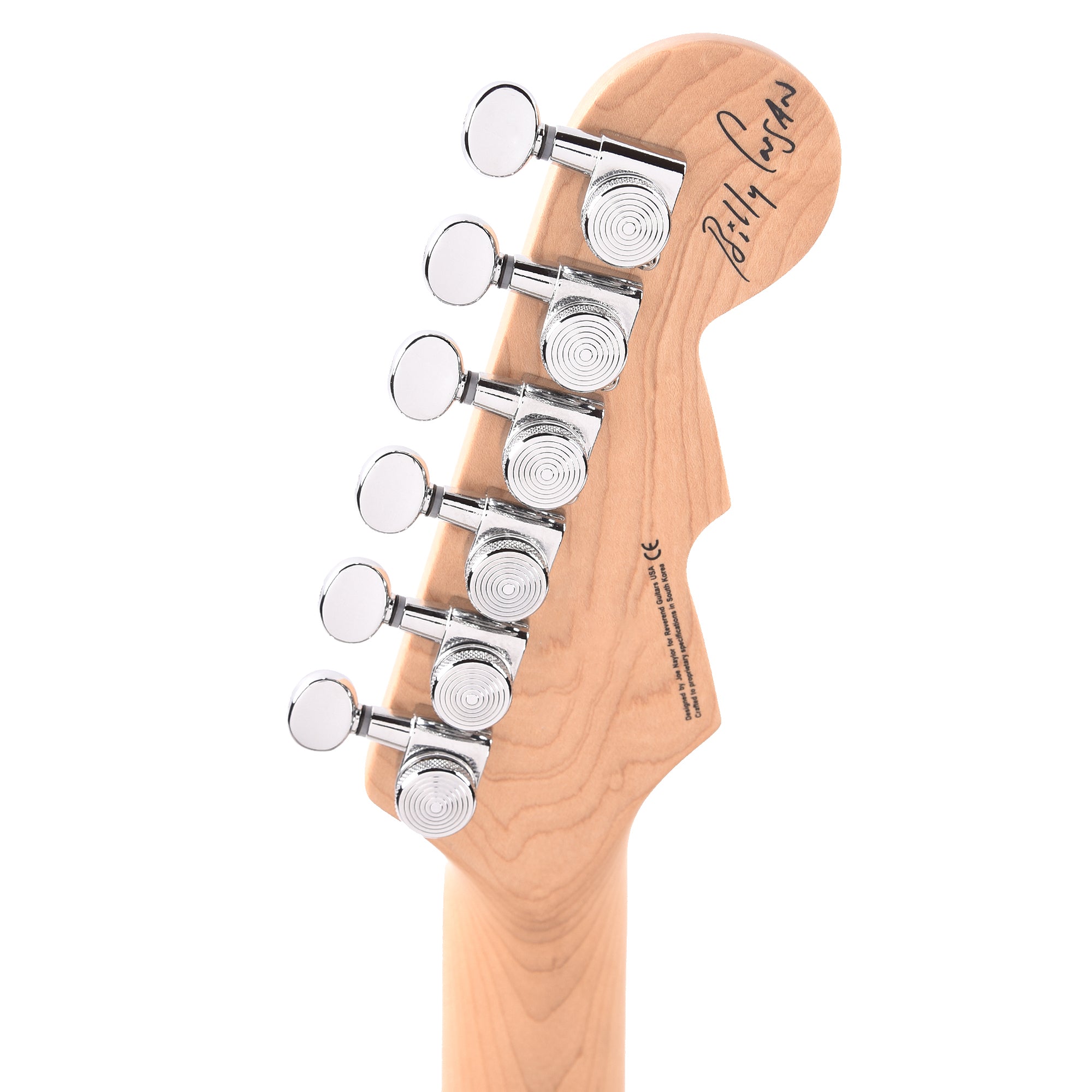 Reverend Billy Corgan Signature Z-One Metallic Silver Freeze LEFTY Electric Guitars / Solid Body