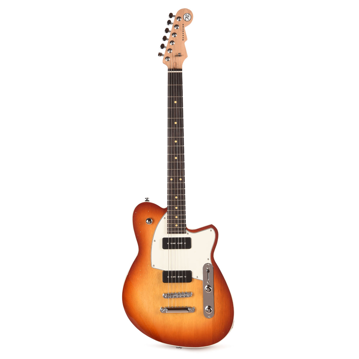 Reverend Charger 290 Electric Guitar Fire Burst Sparkle Electric Guitars / Solid Body