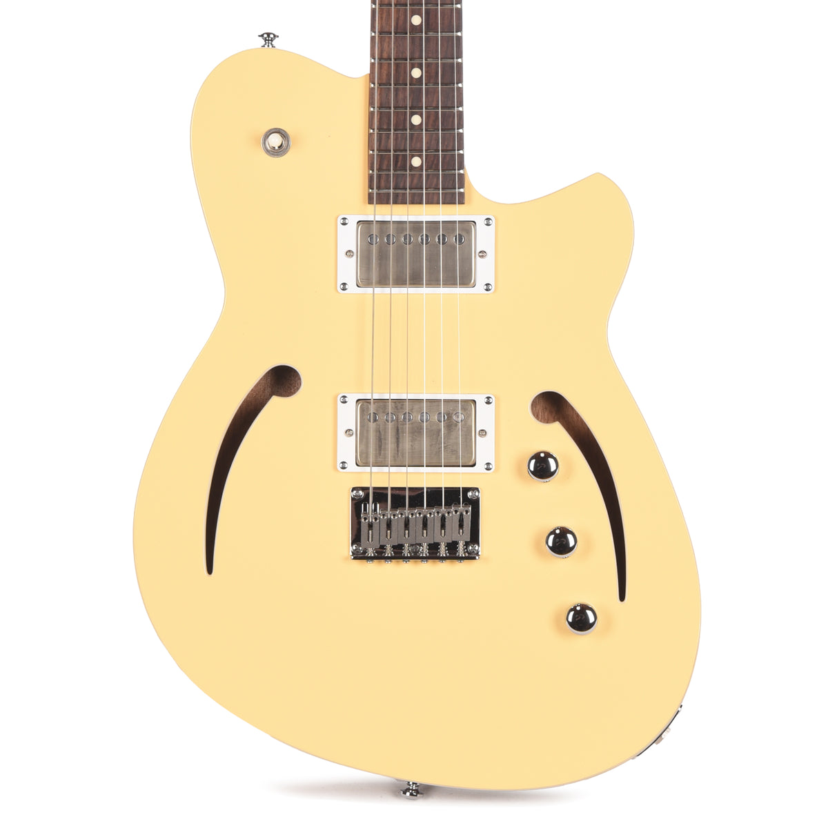 Reverend Charger Air HH Electric Guitar Powder Yellow Electric Guitars / Solid Body