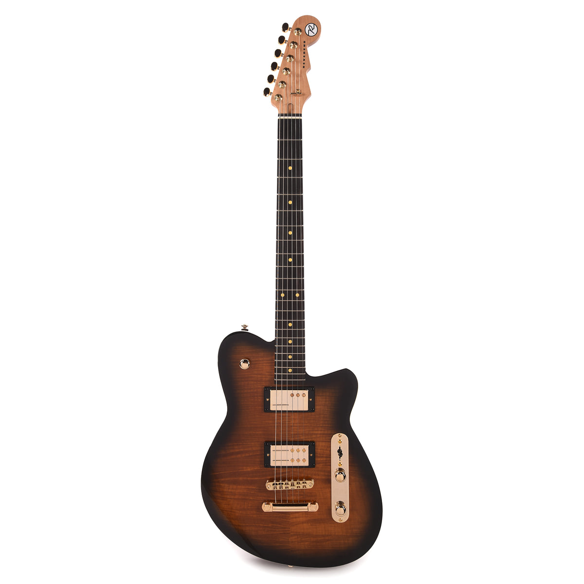 Reverend Charger RA FM Coffee Burst Electric Guitars / Solid Body