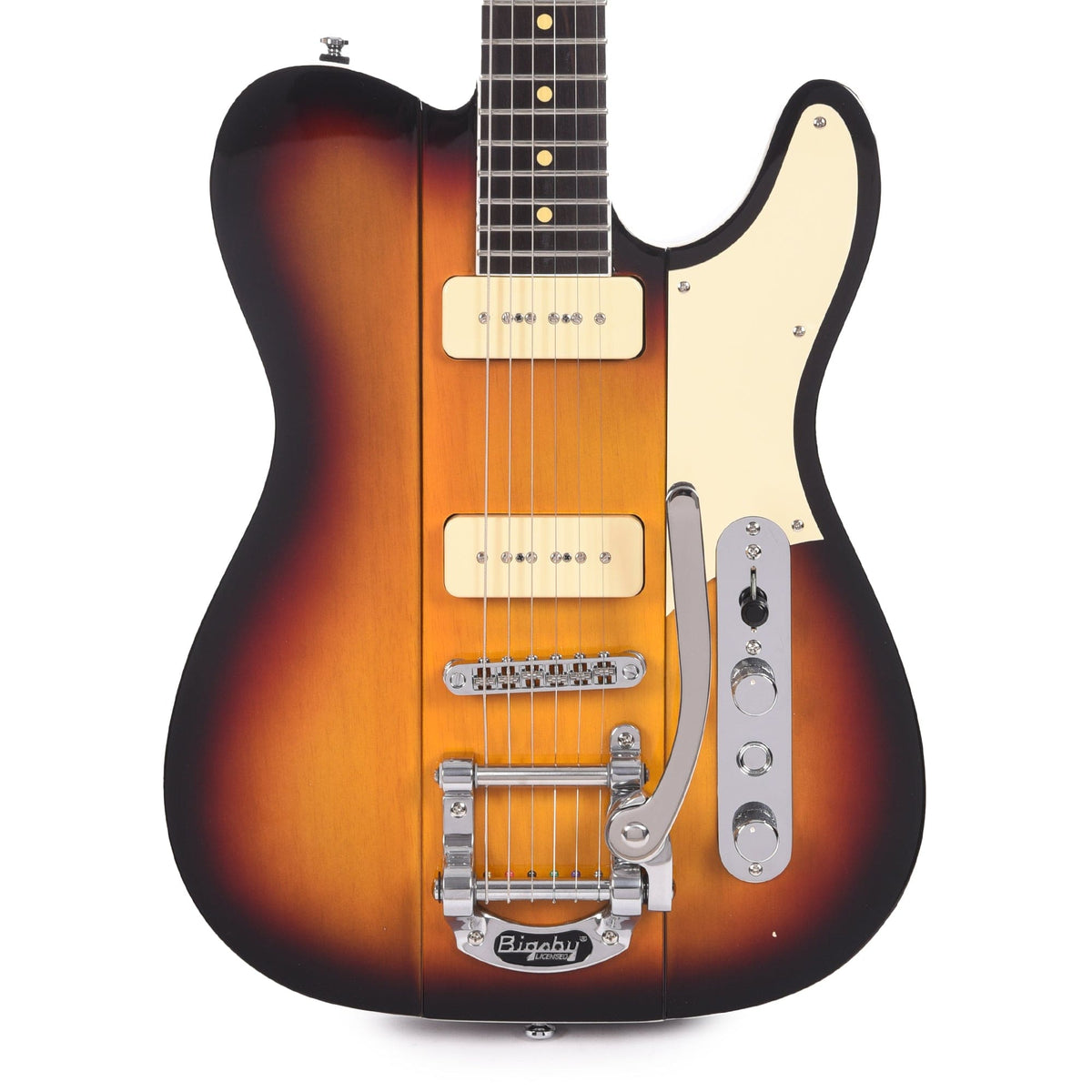 Reverend Greg Koch Signature Gristle 90 3-Tone Burst Electric Guitars / Solid Body