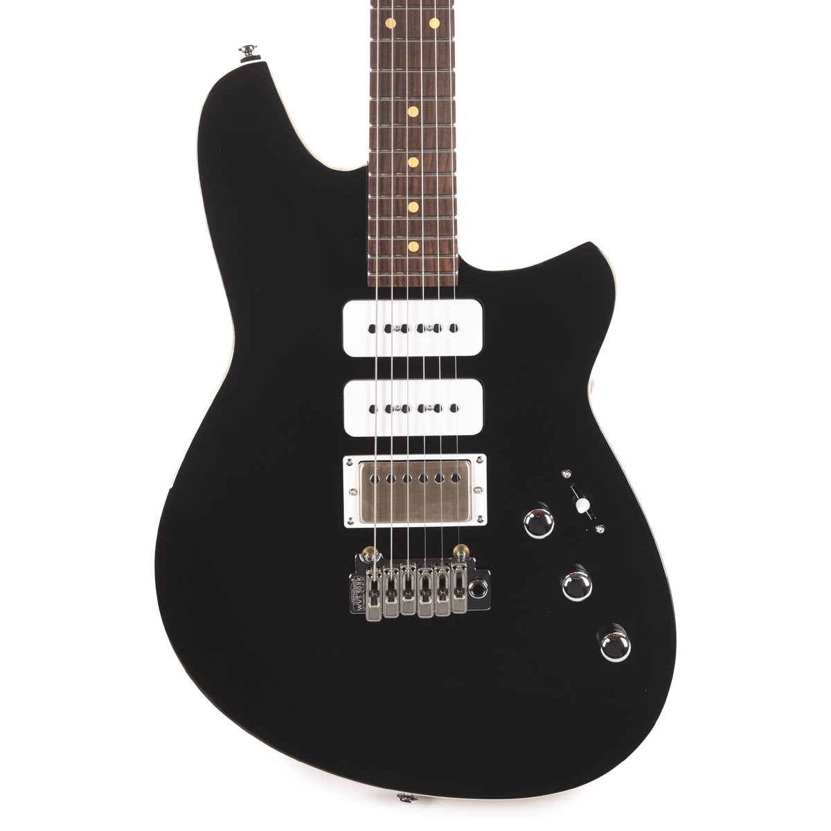 Reverend Kingbolt H290 Electric Guitar Midnight Black Electric Guitars / Solid Body