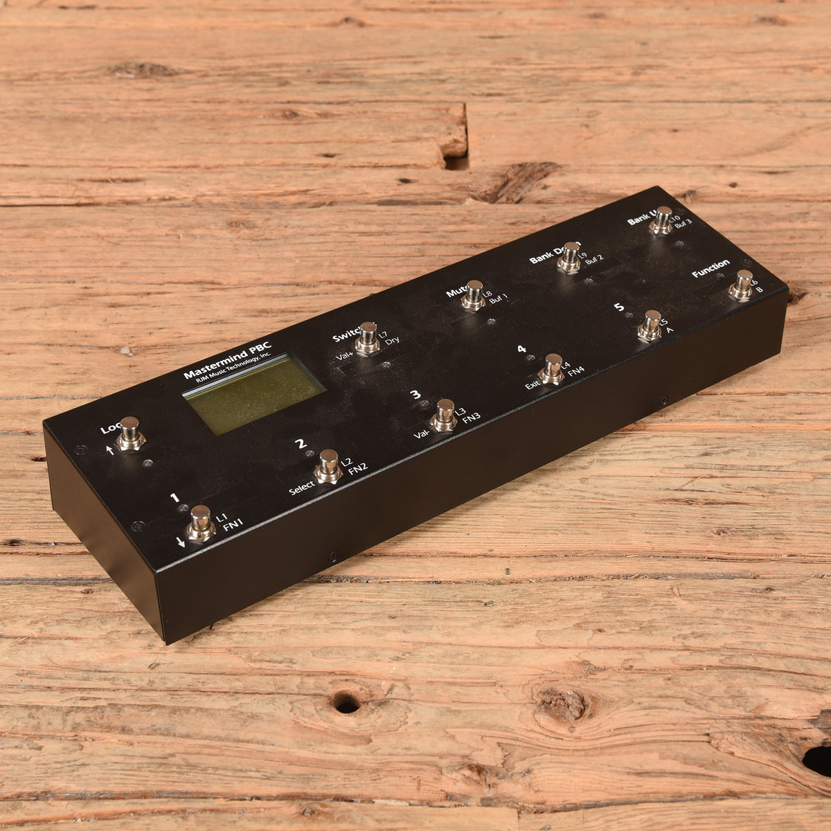 RJM Mastermind PBC 10-Loop Switcher Effects and Pedals / Controllers, Volume and Expression
