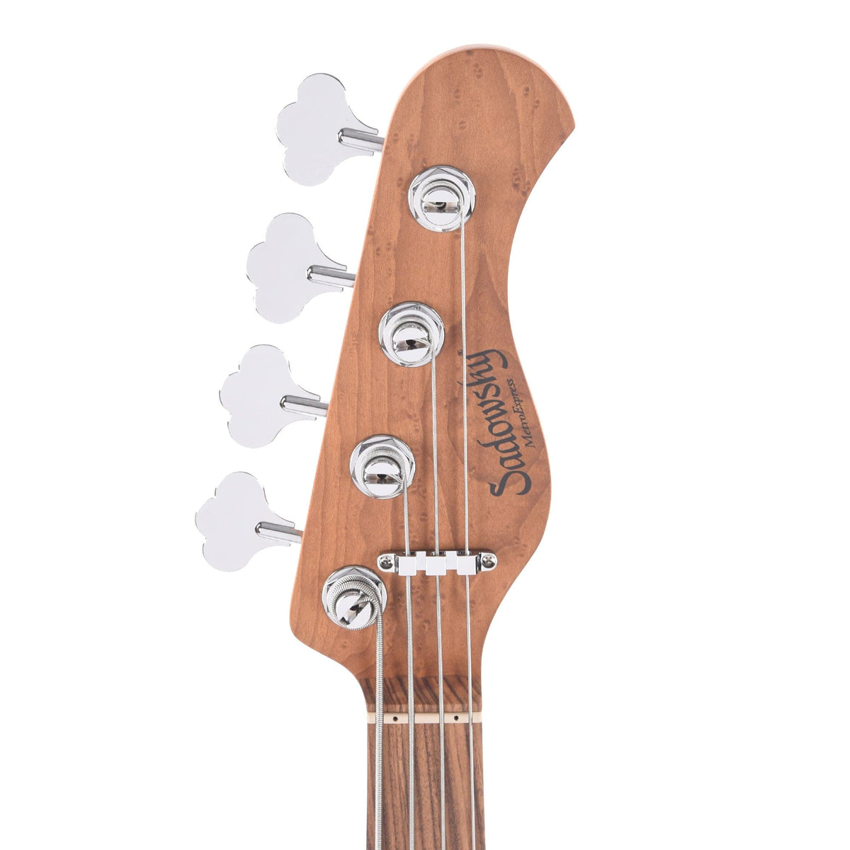 Sadowsky MetroExpress Hybrid PJ Fretless Bass Black High Polish Bass Guitars / Fretless
