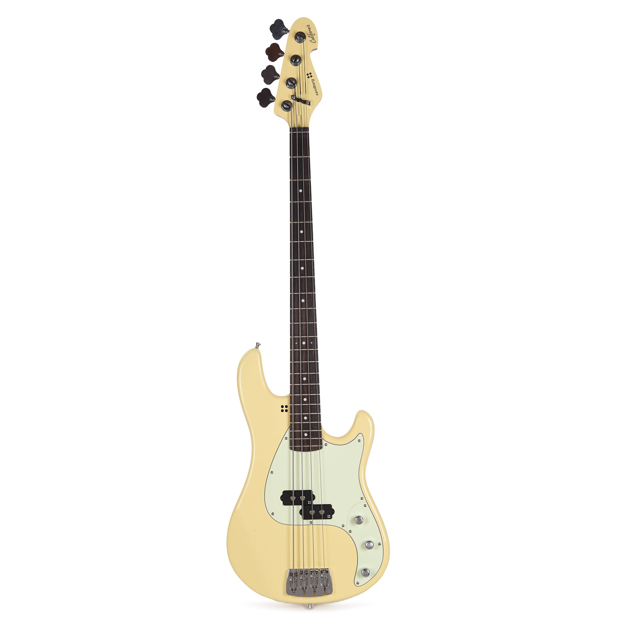 Sandberg California VS Soft Aged Creme w/Roasted Neck & Matching Headstock Bass Guitars / 4-String