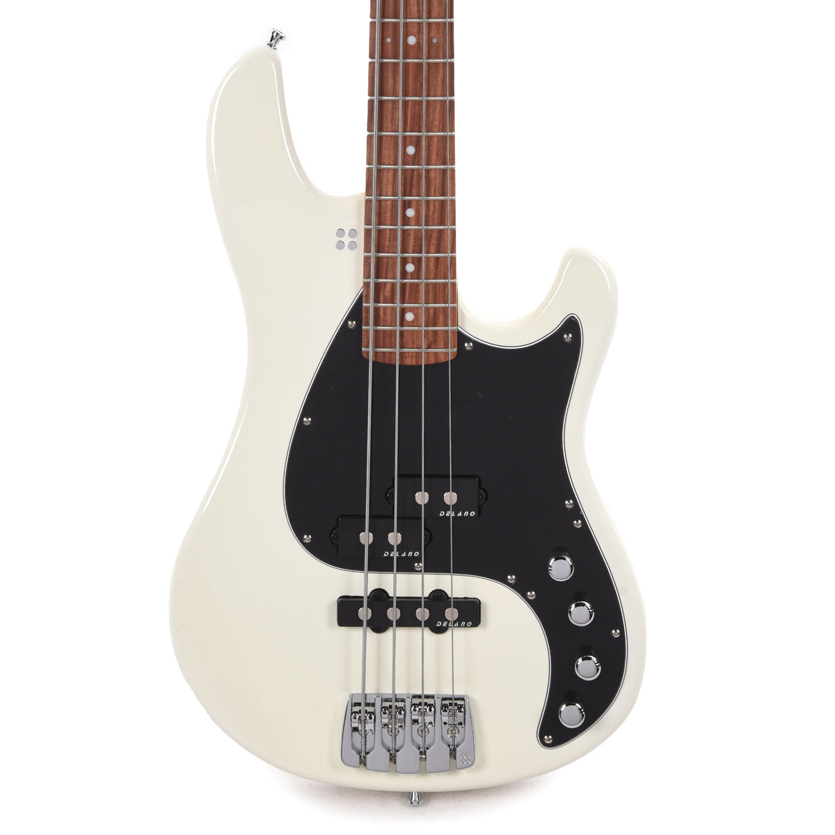 Sandberg California VT Virgin White w/Black Pickguard Bass Guitars / 4-String