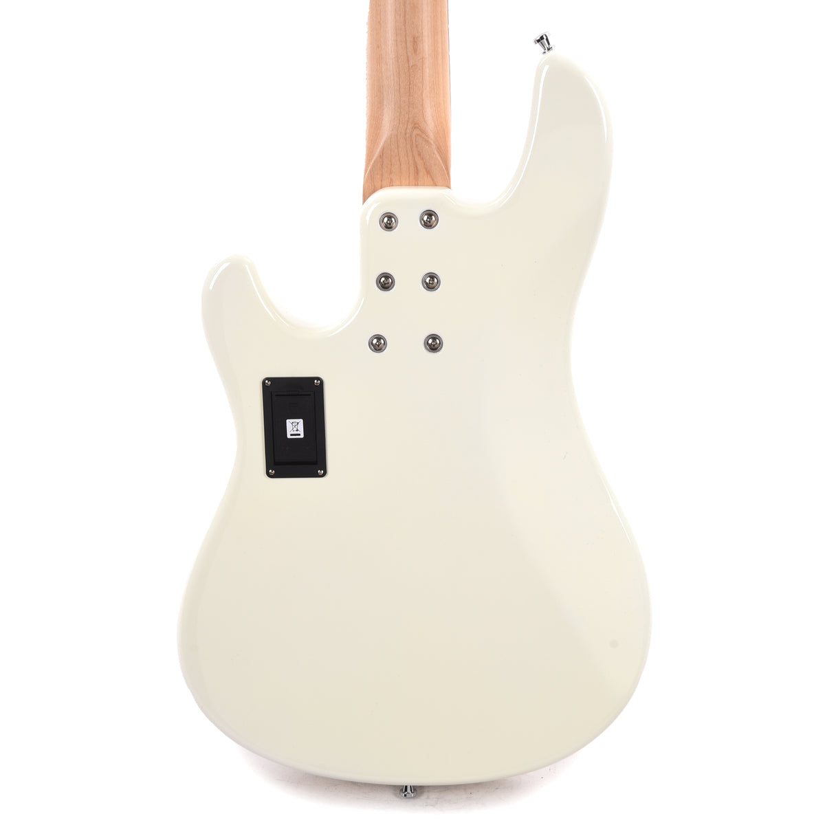 Sandberg California VT Virgin White w/Black Pickguard Bass Guitars / 4-String