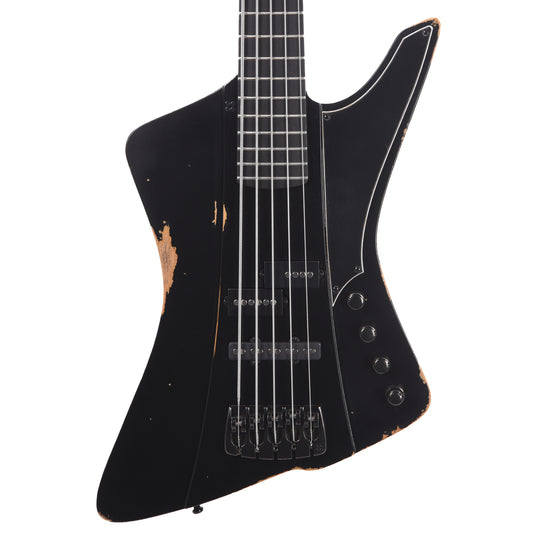 Sandberg Forty Eight Victor Brandt Signature 5-String Hardcore Reserve Aged Black Bass Guitars / 5-String or More