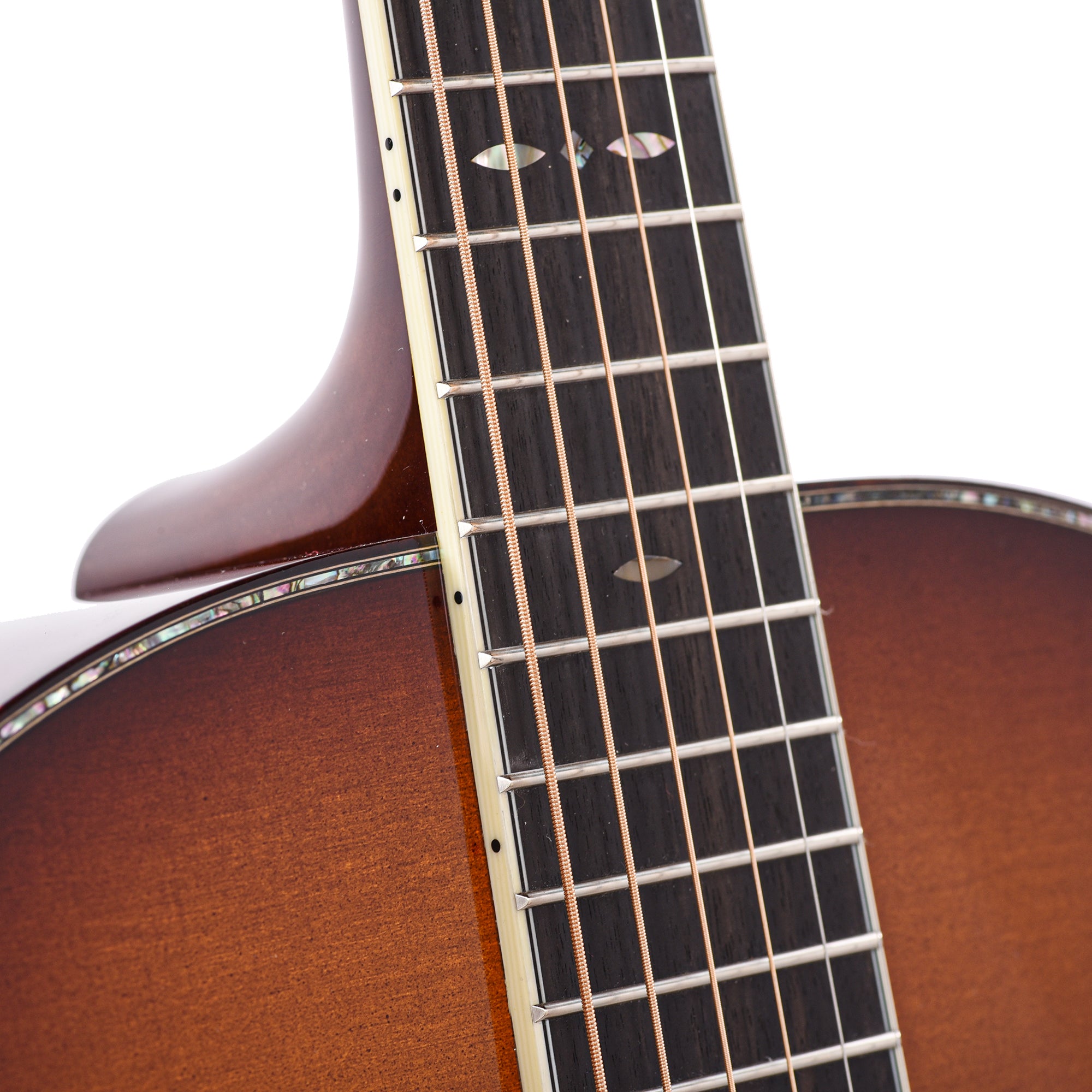 Santa Cruz F Model Bearclaw German Spruce/Flamed Maple Full Body Sunburst Acoustic Guitars / OM and Auditorium
