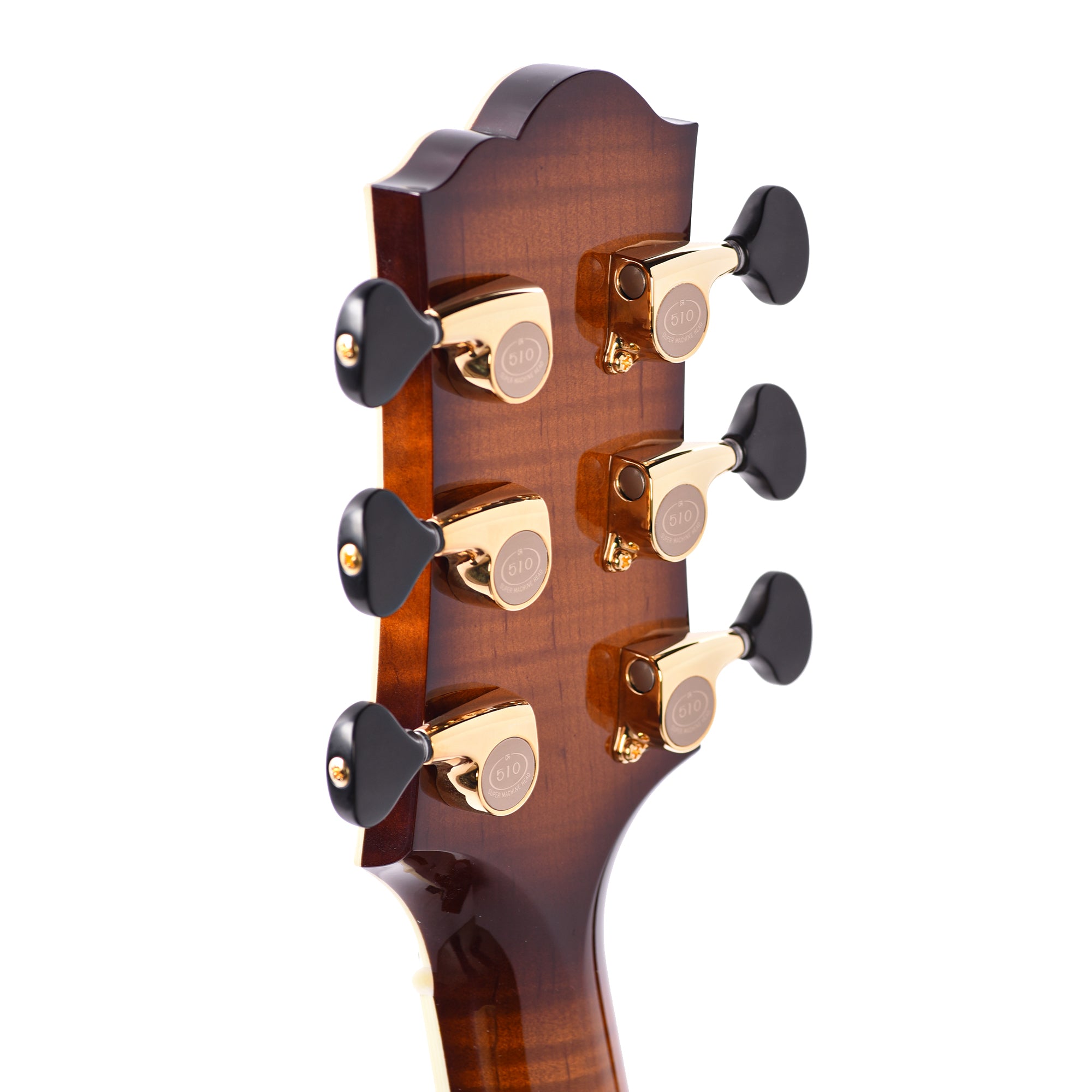 Santa Cruz F Model Bearclaw German Spruce/Flamed Maple Full Body Sunburst Acoustic Guitars / OM and Auditorium