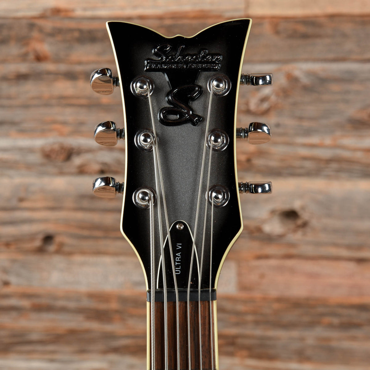Schecter Ultra VI Silverburst 2013 Bass Guitars / 5-String or More