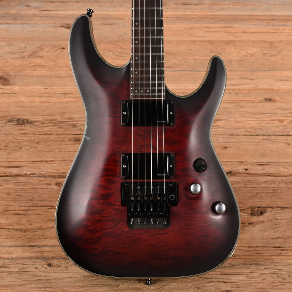 Schecter C-1 platinum FR S Red Burst 2014 Electric Guitars