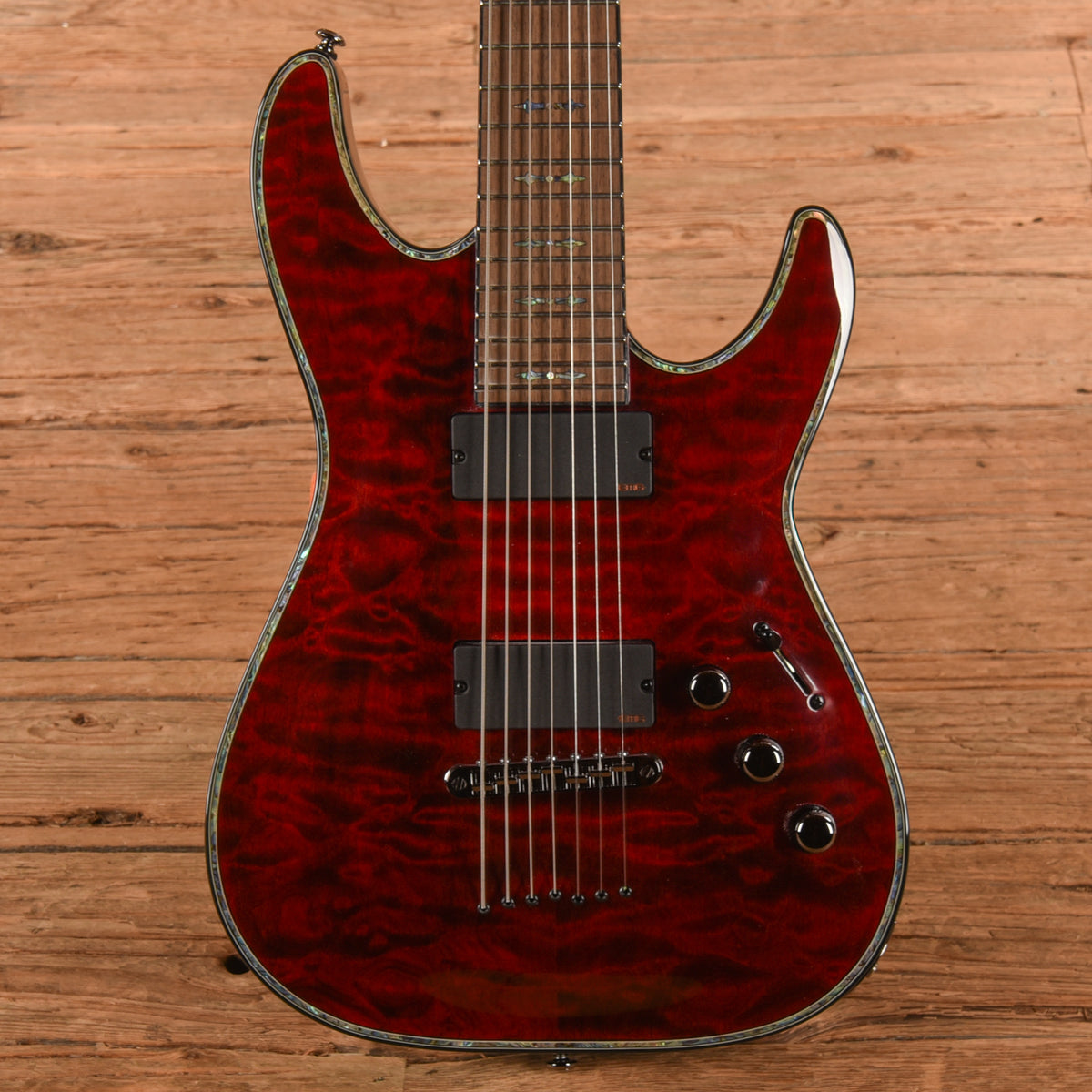 Schecter Hellraiser C-7 Black Cherry 2021 Electric Guitars